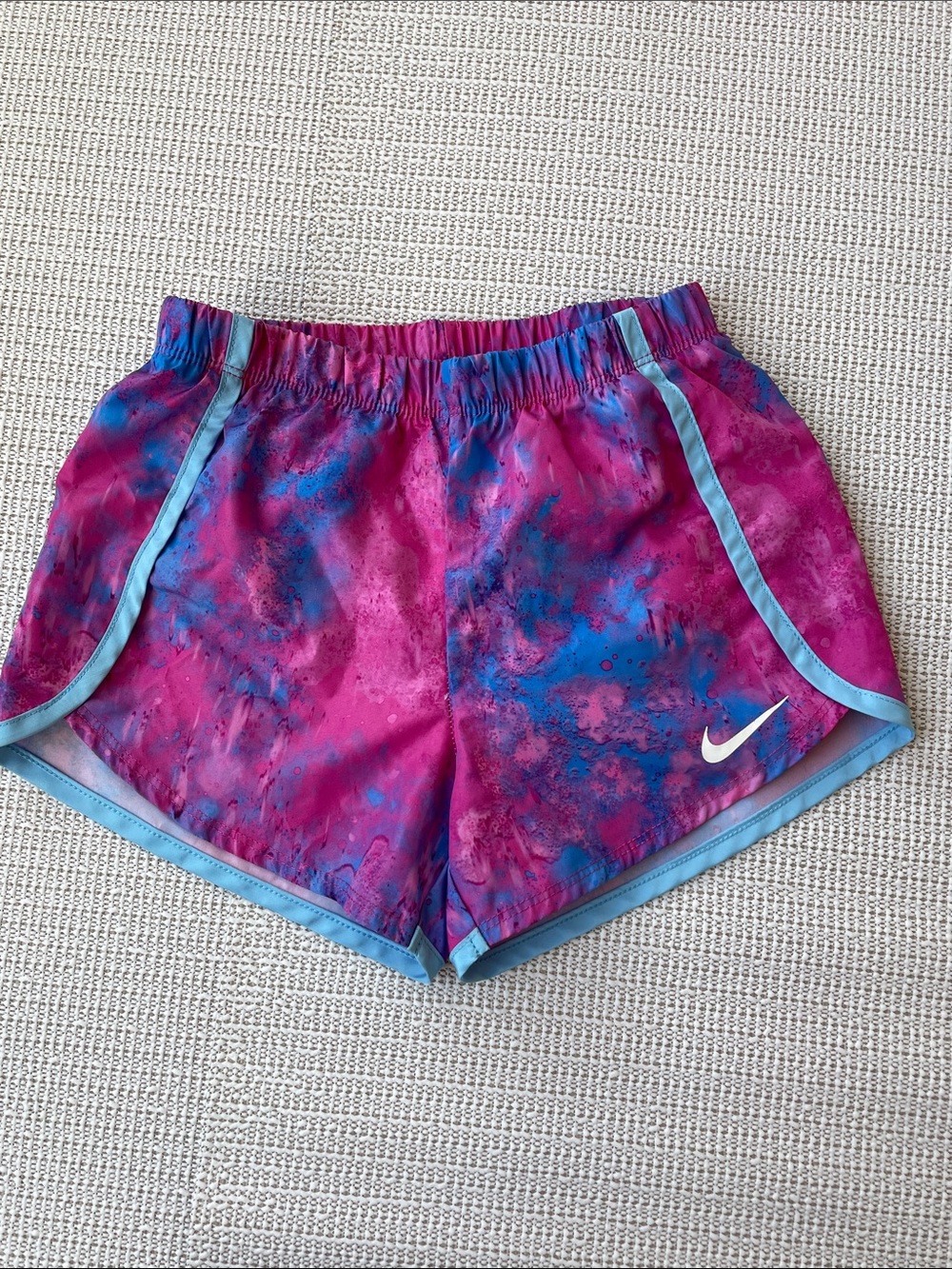 Nike Drip Fit Girl’s Swimsuit pants . Purple/Pink Tie-Dye. Size M- 5-6 yrs